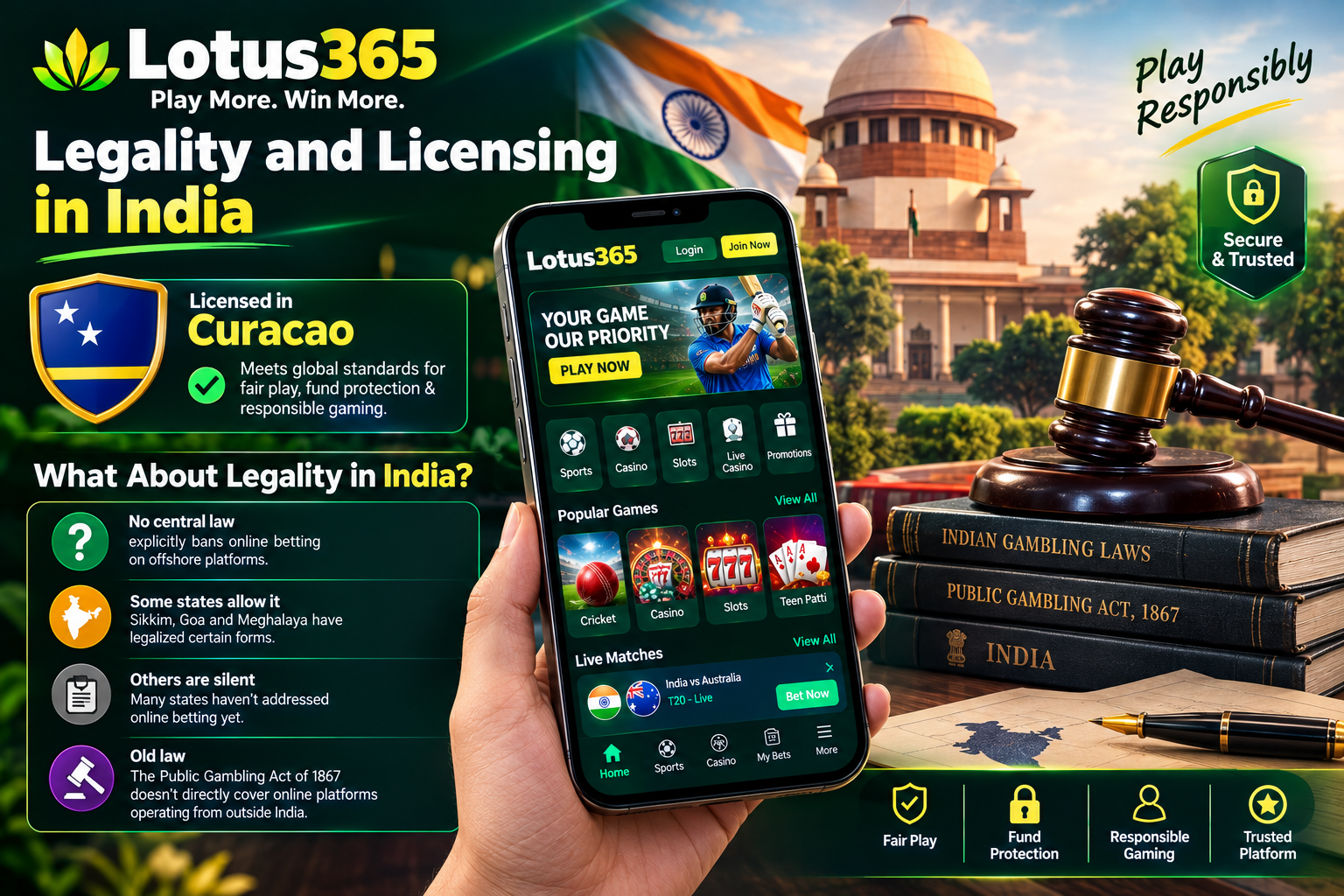 Legality and Licensing in India